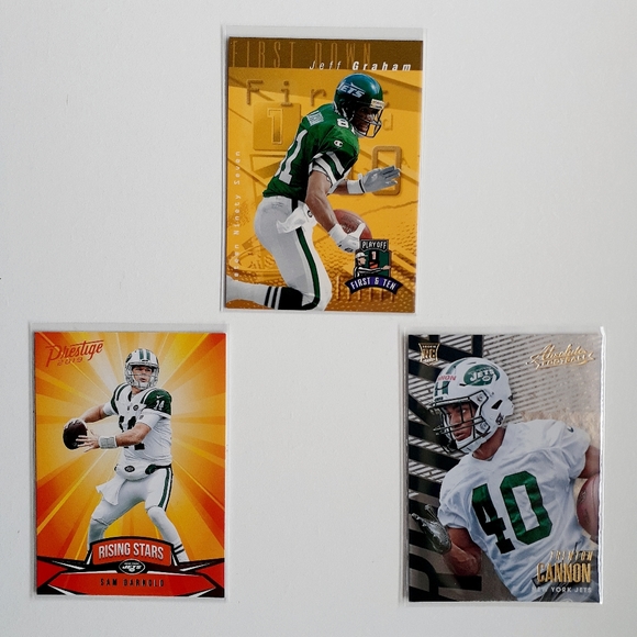 New York Jets 9 Card Lot - FTBL [25_1] - Picture 5 of 8